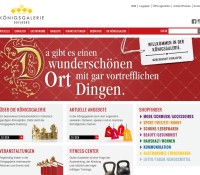 Königsgalerie Duisburg – Einkaufszentrum in Duisburg, Deutschland.