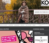 Kö Galerie City Center – Einkaufszentrum in Düsseldorf, Deutschland.