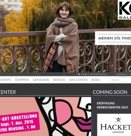 Kö Galerie City Center – Einkaufszentrum in Düsseldorf, Deutschland.