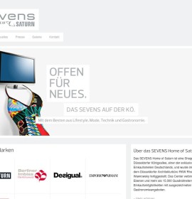 Sevens – Einkaufszentrum in Düsseldorf, Deutschland.