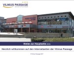 Vilnius Passage – Einkaufszentrum in Erfurt, Deutschland.