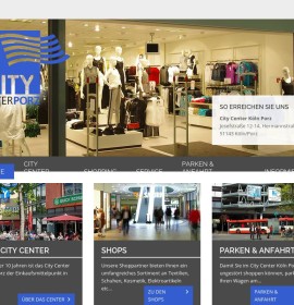 City Center Porz – Einkaufszentrum in Köln, Deutschland.