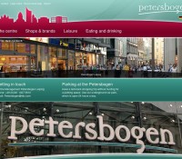 Petersbogen – Einkaufszentrum in Leipzig, Deutschland.