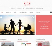 LIFE City Center – Einkaufszentrum in Lichtenfels, Deutschland.