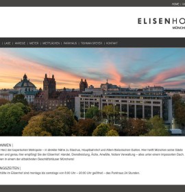 Elisenhof – Einkaufszentrum in München, Deutschland.