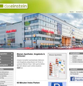 daseinstein – Einkaufszentrum in München, Deutschland.