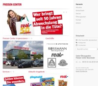 Freesen Center – Einkaufszentrum in Neumünster, Deutschland.