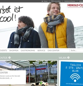 Herold-Center – Einkaufszentrum in Norderstedt, Deutschland.