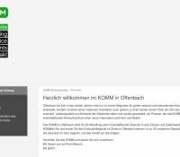 KOMM – Einkaufszentrum in Offenbach, Deutschland.