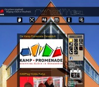 Kamp-Promenade – Einkaufszentrum in Osnabrück, Deutschland.