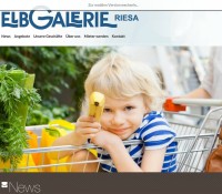 Elbgalerie Riesa – Einkaufszentrum in Riesa, Deutschland.