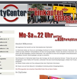 City Center Schwäbisch Gmünd – Einkaufszentrum in Schwäbisch Gmünd, Deutschland.