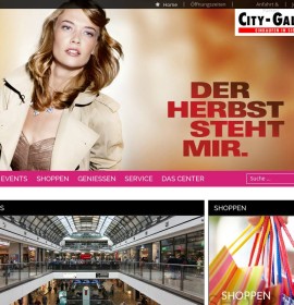 City-Galerie Siegen – Einkaufszentrum in Siegen, Deutschland.