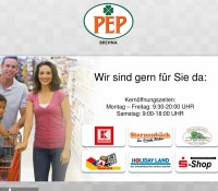 PEP Brehna – Einkaufszentrum in Brehna, Deutschland.