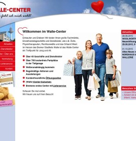 Walle-Center – Einkaufszentrum in Bremen, Deutschland.
