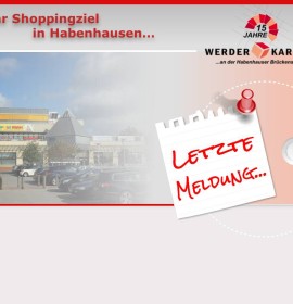 Werder Karree – Einkaufszentrum in Bremen, Deutschland.