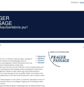 Prager Passage – Einkaufszentrum in Berlin, Deutschland.